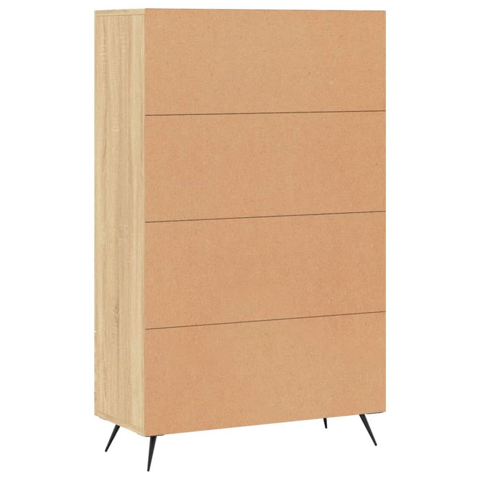 Dulap înalt, stejar Sonoma, 69,5x31x115 cm, lemn prelucrat - WALTI WALTI