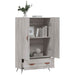 Dulap gri Sonoma 69,5x31x115 cm, lemn prelucrat - WALTI WALTI