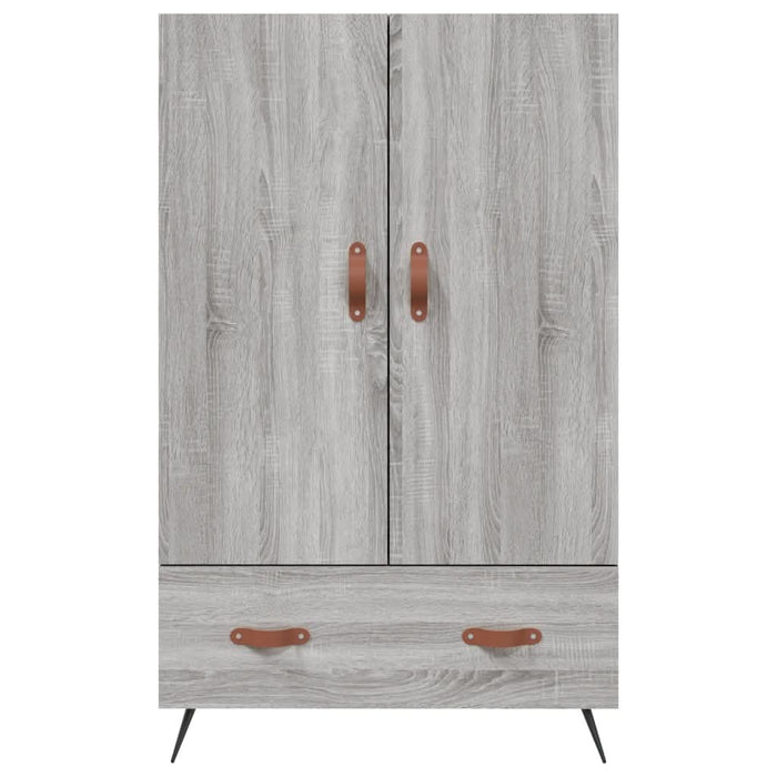 Dulap gri Sonoma 69,5x31x115 cm, lemn prelucrat - WALTI WALTI