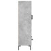 Dulap înalt, gri beton, 69,5x31x115 cm, lemn prelucrat - WALTI WALTI