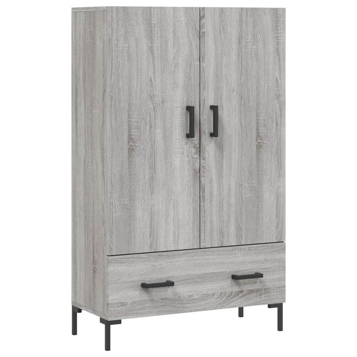Dulap gri Sonoma 69,5x31x115 cm, lemn prelucrat - WALTI WALTI