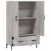 Dulap gri Sonoma 69,5x31x115 cm, lemn prelucrat - WALTI WALTI
