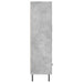 Dulap înalt, gri beton, 69,5x31x115 cm, lemn prelucrat - WALTI WALTI