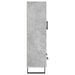 Dulap înalt, gri beton, 69,5x31x115 cm, lemn prelucrat - WALTI WALTI