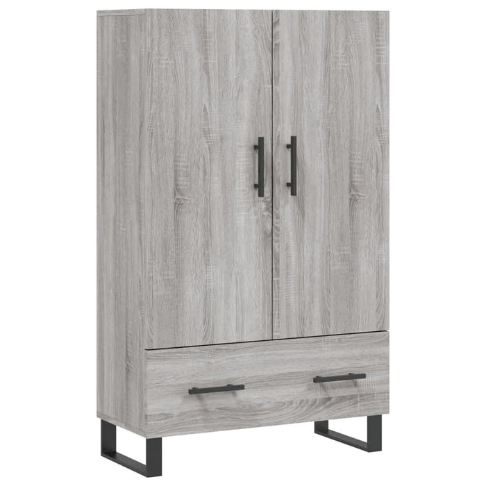 Dulap gri Sonoma 69,5x31x115 cm, lemn prelucrat - WALTI WALTI