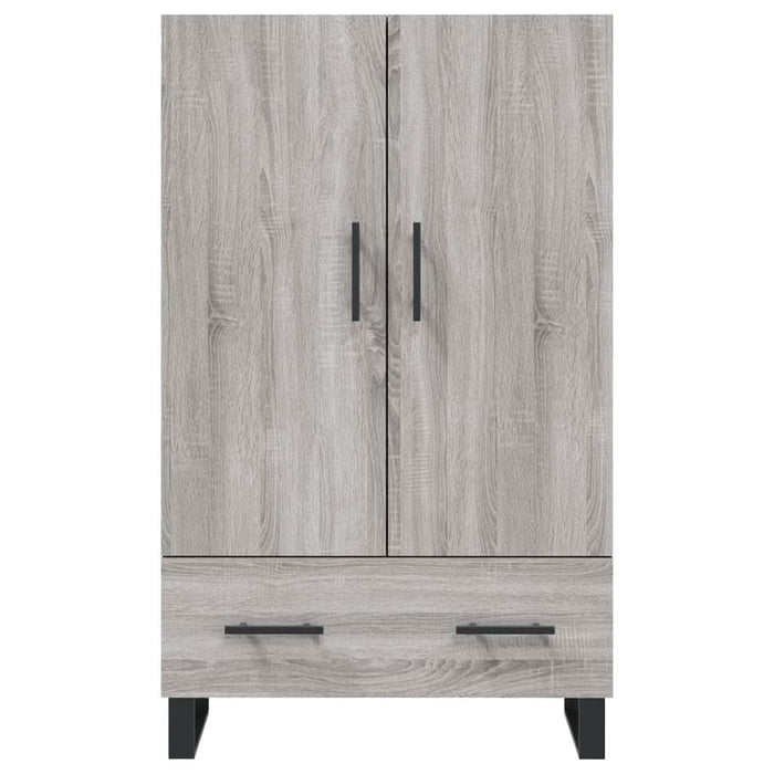 Dulap gri Sonoma 69,5x31x115 cm, lemn prelucrat - WALTI WALTI