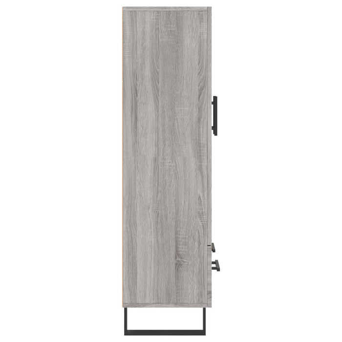 Dulap gri Sonoma 69,5x31x115 cm, lemn prelucrat - WALTI WALTI