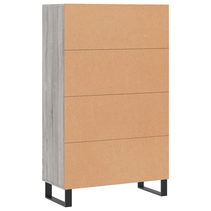 Dulap gri Sonoma 69,5x31x115 cm, lemn prelucrat - WALTI WALTI