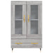 Dulap gri Sonoma 69,5x31x115 cm, lemn prelucrat - WALTI WALTI