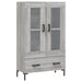 Dulap gri Sonoma 69,5x31x115 cm, lemn prelucrat - WALTI WALTI