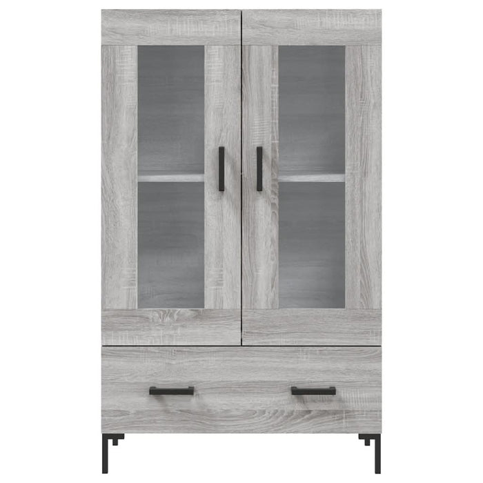 Dulap gri Sonoma 69,5x31x115 cm, lemn prelucrat - WALTI WALTI