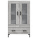 Dulap gri Sonoma 69,5x31x115 cm, lemn prelucrat - WALTI WALTI