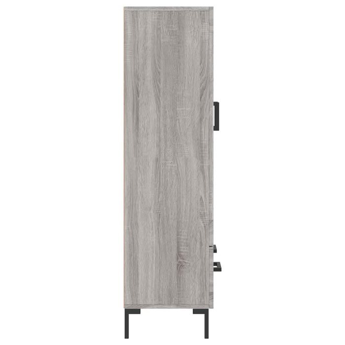 Dulap gri Sonoma 69,5x31x115 cm, lemn prelucrat - WALTI WALTI