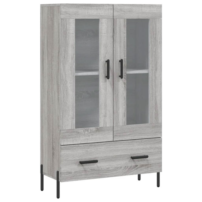 Dulap gri Sonoma 69,5x31x115 cm, lemn prelucrat - WALTI WALTI