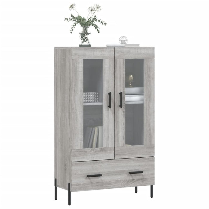 Dulap gri Sonoma 69,5x31x115 cm, lemn prelucrat - WALTI WALTI