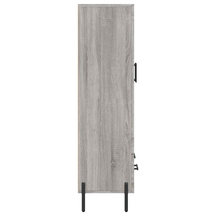 Dulap gri Sonoma 69,5x31x115 cm, lemn prelucrat - WALTI WALTI
