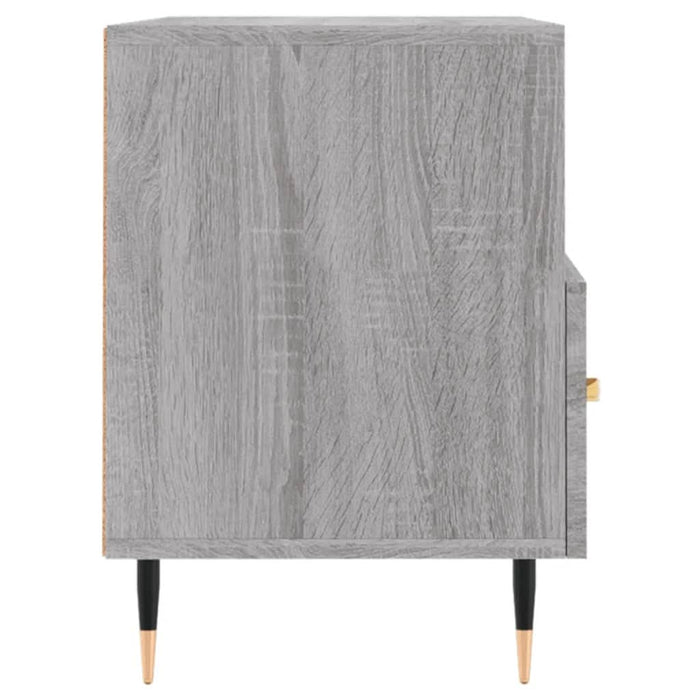 Comodă TV, gri sonoma, 80x36x50 cm, lemn prelucrat - WALTI WALTI