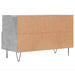 Comodă TV, gri beton, 80x36x50 cm, lemn compozit - WALTI WALTI