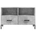 Comodă TV, gri beton, 80x36x50 cm, lemn compozit - WALTI WALTI