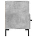 Comodă TV, gri beton, 80x36x50 cm, lemn compozit - WALTI WALTI