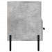 Comodă TV, gri beton, 80x36x50 cm, lemn compozit - WALTI WALTI