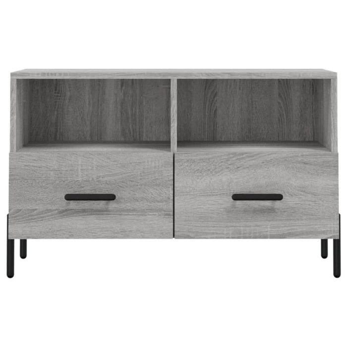 Comodă TV, gri sonoma, 80x36x50 cm, lemn prelucrat - WALTI WALTI