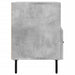 Comodă TV, gri beton, 80x36x50 cm, lemn compozit - WALTI WALTI
