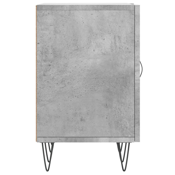 Comodă TV, gri beton, 150x30x50 cm, lemn compozit - WALTI WALTI