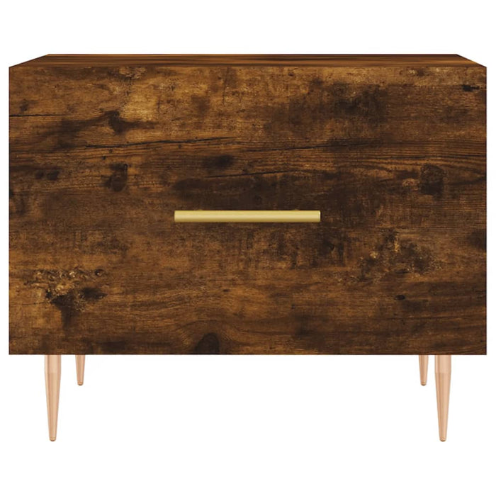 Măsuțe de cafea 2 buc. stejar fumuriu 50x50x40 cm lemn compozit - WALTI WALTI