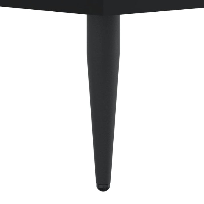 Pantofar, negru, 60x35x105 cm, lemn compozit - WALTI WALTI