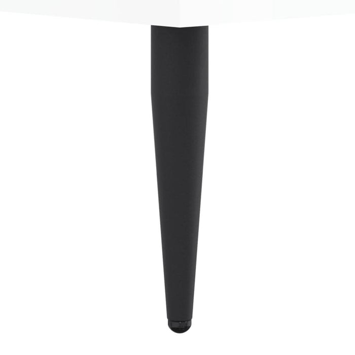 Pantofar, alb extralucios, 60x35x105 cm, lemn prelucrat - WALTI WALTI