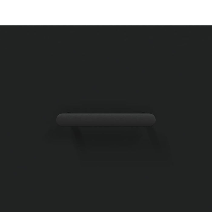 Pantofar, negru, 30x35x105 cm, lemn compozit - WALTI WALTI