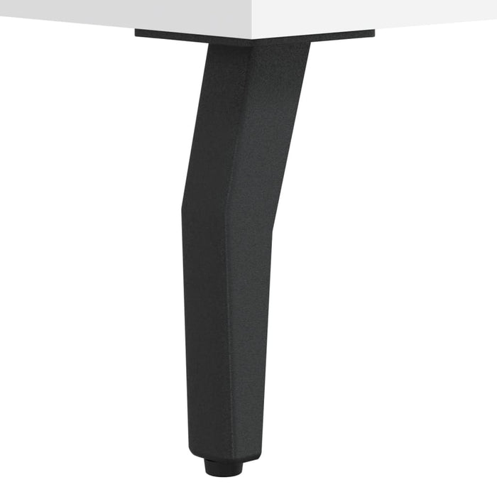 Pantofar, alb, 30x35x105 cm, lemn compozit - WALTI WALTI