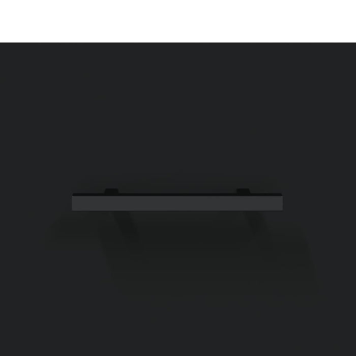 Pantofar, negru, 30x35x105 cm, lemn compozit - WALTI WALTI