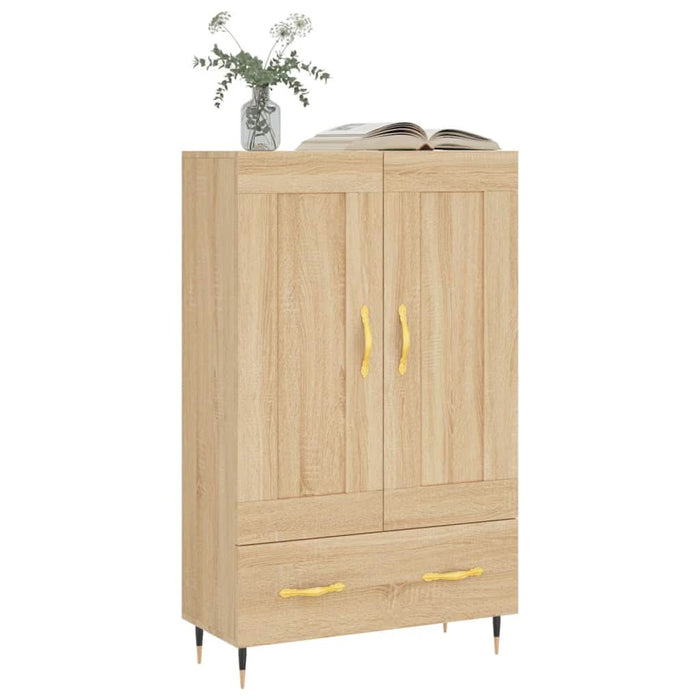 Dulap înalt, stejar Sonoma, 69,5x31x115 cm, lemn prelucrat - WALTI WALTI