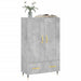 Dulap înalt, gri beton, 69,5x31x115 cm, lemn compozit - WALTI WALTI