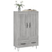 Dulap gri Sonoma 69,5x31x115 cm, lemn prelucrat - WALTI WALTI