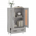 Dulap gri Sonoma 69,5x31x115 cm, lemn prelucrat - WALTI WALTI