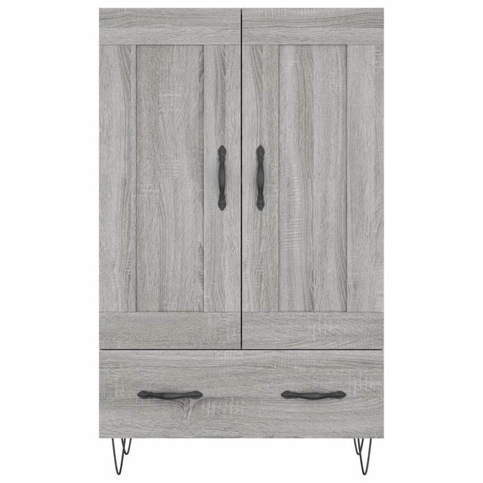 Dulap gri Sonoma 69,5x31x115 cm, lemn prelucrat - WALTI WALTI