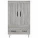 Dulap gri Sonoma 69,5x31x115 cm, lemn prelucrat - WALTI WALTI