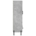 Dulap înalt, gri beton, 69,5x31x115 cm, lemn compozit - WALTI WALTI