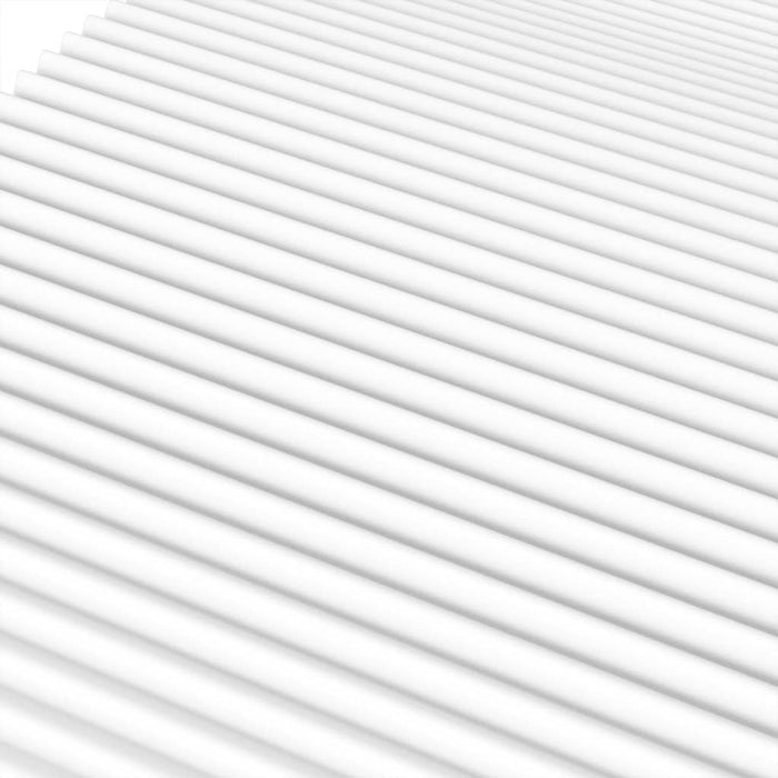 Saltea din spumă, alb, 140x200 cm, duritate H2 H3 - WALTI WALTI