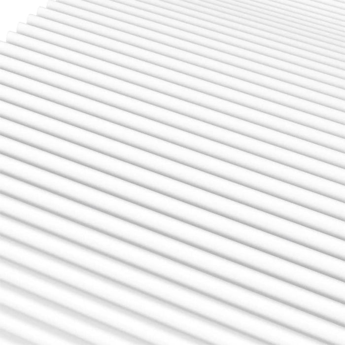 Saltea din spumă, alb, 200x200 cm, duritate H2 H3 - WALTI WALTI