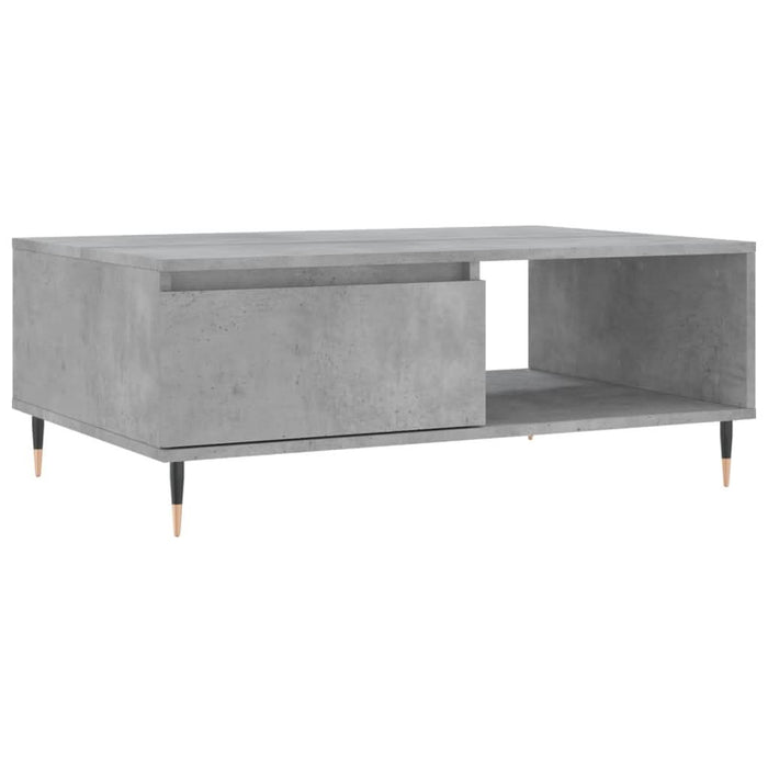 Masă de cafea, gri beton, 90x60x35 cm, lemn compozit - WALTI WALTI