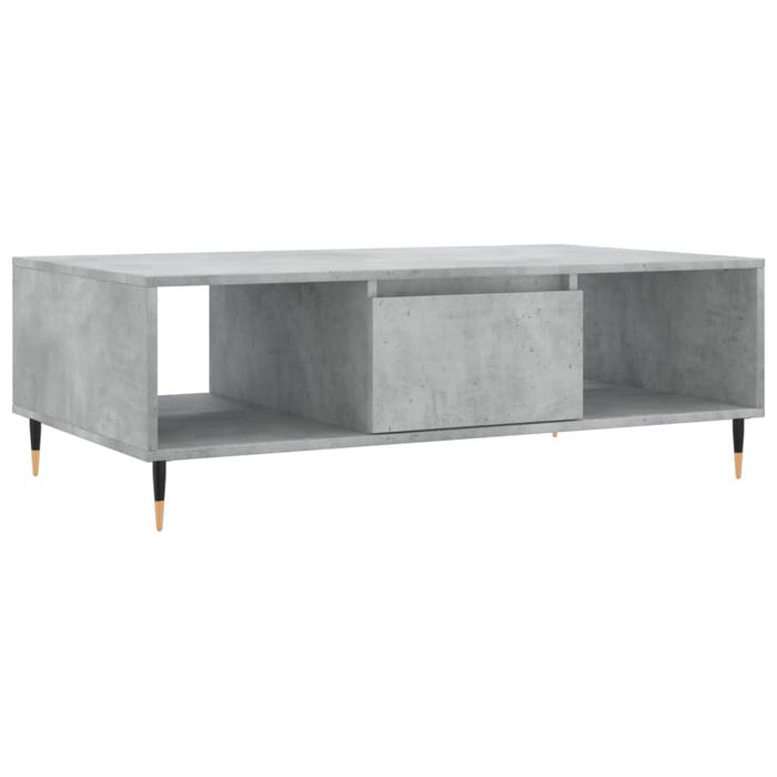 Masă de cafea, gri beton, 104x60x35 cm, lemn compozit - WALTI WALTI