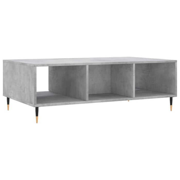 Masă de cafea, gri beton, 104x60x35 cm, lemn compozit - WALTI WALTI