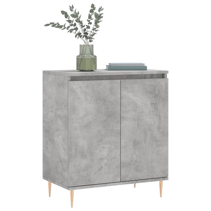 Servantă, gri beton, 60x35x70 cm, lemn prelucrat - WALTI WALTI
