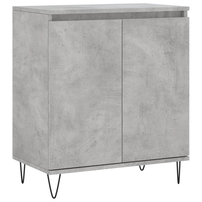 Servantă, gri beton, 60x35x70 cm, lemn prelucrat - WALTI WALTI