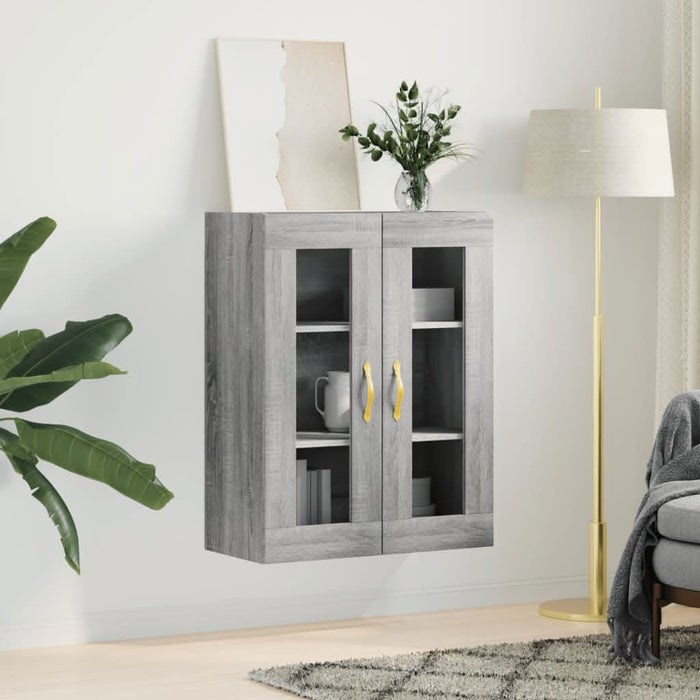 Dulap montat pe perete, gri sonoma, 69,5x34x90 cm - WALTI WALTI