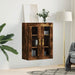 Dulap montat pe perete, stejar fumuriu, 69,5x34x90 cm - WALTI WALTI